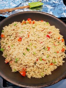 Gluten Free Quinoa Fried Rice