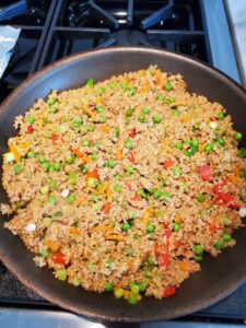 Gluten Free Quinoa Fried Rice
Completed Dish Image