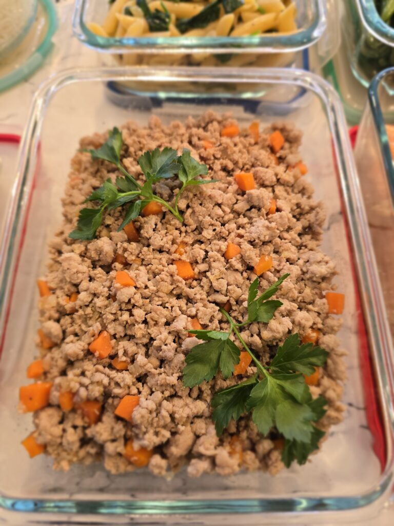 Atlanta personal chef preparing weekly in-home meals for a family